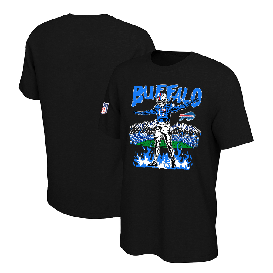 Men 2024 NFL Buffalo Bills T shirts black